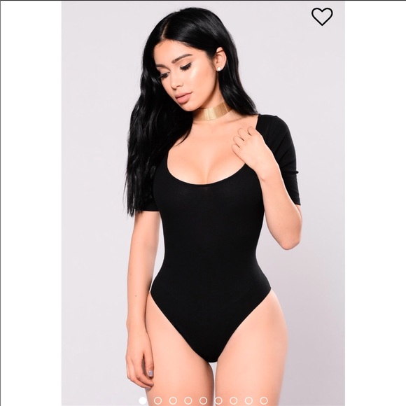 Fashion Nova Tops - 50% OFF Through Wednesday! FN Scoop-neck Bodysuit